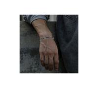 Thai Mens Vintage Twisted Cuff Open Bangle Alloy Bracelet