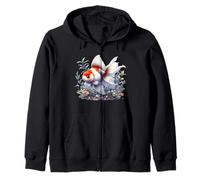 Thai Oranda Goldfish Fancy Goldfish Breeders Keepers Design Zip Hoodie
