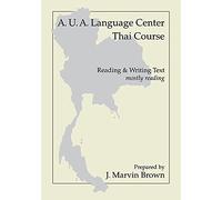 Thai Reading: Reading & Writing Text; Mostly Reading