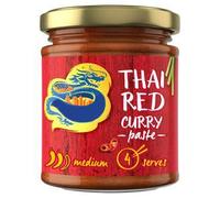 Thai Red Curry Paste, Medium Spicy, Vegan-Friendly, 170g Glass Jars, No Artificial Additives