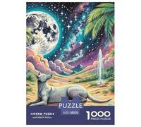 Thai Ridgeback 1000 Piece Puzzle Beautiful Decoration Puzzle Pet Dog Colourful,Fun,Challenging And Brainteasing Adults Jigsaw Puzzle Fun Present & Activity for Home38x26cm/1000pcs
