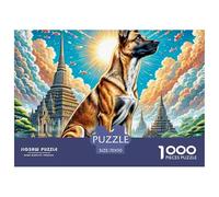 Thai Ridgeback 1000 Piece Puzzle Beautiful Decoration Puzzle Pet Dog Puzzles for Adults Fun Present & Activity for Home70x50cm/1000pcs