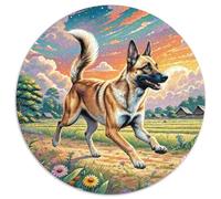 Thai Ridgeback 1000 Piece Round Puzzle Pet Dog Relaxing Home Decor Puzzle Stress Relief for Adults & Kids 1000pcs (67.5x67.5cm)