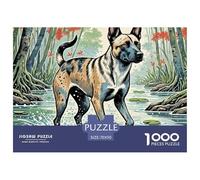 Thai Ridgeback 1000 Pieces for Adults Jigsaw Puzzles Beautiful Decoration Puzzle Pet Dog Colourful,Fun,Challenging And Brainteasing Adults Jigsaw Puzzle Fun Present & Activity for Home70x50cm/1000pcs