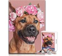 Thai Ridgeback Dog 1000-piece Jigsaw Puzzles Mindful Learning Fun Game Unique Gift for Joyful Celebrations Size 38x26cm
