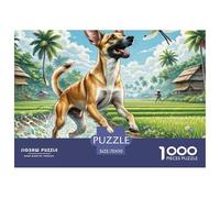 Thai Ridgeback Jigsaw Puzzles for Adults 1000 Educational Games Pet Dog Puzzles for Adults Fun Present & Activity for Home70x50cm/1000pcs