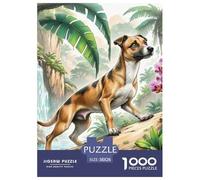 Thai Ridgeback Puzzles 1000 Pieces for Adults Beautiful Decoration Puzzle Pet Dog Colourful,Fun,Challenging And Brainteasing Adults Jigsaw Puzzle Fun Present & Activity for Home38x26cm/1000pcs