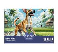 Thai Ridgeback Puzzles 1000 Pieces for Adults Beautiful Decoration Puzzle Pet Dog Puzzles for Adults Gifts for Men38x26cm/1000pcs