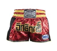 Thai Shorts - Supernatural Power - Red / Carbon / Black / Gold (XXL)