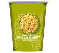 Thai Style Green Curry Egg Noodles, Vegetarian, 78g