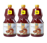 Thai Sweet Chilli Sauce Healthy Boy 2L Bottles (3x2L)