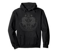 Thai Tattoo Twin Tiger Sak Yant Muay Thai Thailand Graphic Pullover Hoodie