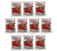 Thai Uncooked Prawn Crackers 500g-10kg, Delicious Shrimp Chips in 10 seconds Fry (10x500g)