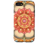 Thai Yantra Floral Mandala Art Case for iPhone SE (2020) / 7 / 8