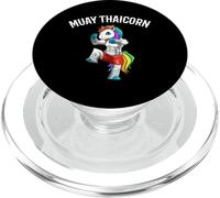 Thaicorn Cute Girls Muay Thai Unicorn PopSockets PopGrip for MagSafe