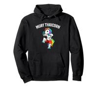 Thaicorn Cute Girls Muay Thai Unicorn Pullover Hoodie