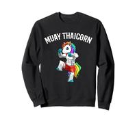 Thaicorn Cute Girls Muay Thai Unicorn Sweatshirt