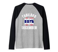 Thailand 05 December Thai National Day Raglan Baseball Tee