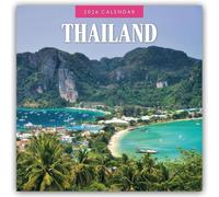 Thailand 2026 Square Wall Calendar: Original Red Robin Publishing Ltd-Kalender [Mehrsprachig] [Kalender]