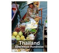 Thailand - A little round trip UK-Version (Wall Calendar 2026 DIN A3 Portrait), CALVENDO 12 Month Wall Calendar