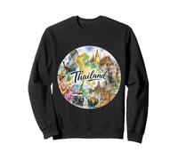 Thailand Asia South Eastern Buddha, Sweatshirt