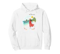 Thailand Beach Tropical Scene Vacation Art Souvenir Women Pullover Hoodie
