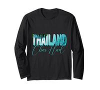 Thailand Beaches Retro Sunset Tropical Long Sleeve T-Shirt