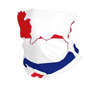 Thailand Flag Map print Cooling Multi Use Neck Gaiter Men's and Women's Summer Face Mask for Working, Running Sports