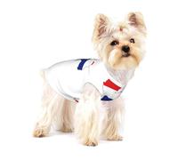 Thailand Flag Map Print Dog Shirt,Dog Shirt Vest for Small Breeds Like Chihuahuas,Yorkies, and Puppies
