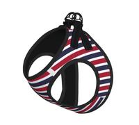Thailand Flag Pet Leash Vest For Small Dogs Cats Reflective Adjustable Soft Outdoor Walking Hiking Training