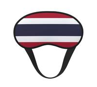 Thailand Flag Print Adjustable Eye Cover for Sleeping, Comfortable, Pressure-Free and Breathable Sleeping Masks