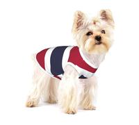 Thailand Flag Small Cotton Dog Vest M - Breathable, Comfortable, Stylish Apparel for Pets