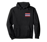 Thailand Flag Thai Gifts Men Women Kids Asia Asian Flags Pullover Hoodie
