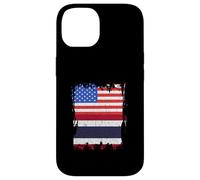 Thailand Flag Thai Pride America USA Thai Flag Thai Roots Case for iPhone 14