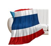 Thailand Grunge Flag280GSM Throws Blanket 66"x90"