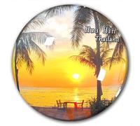 Thailand Hua Hin Fridge Magnet Refrigerator Stickers Decorative Magnet Travel Souvenir Crystal Glass