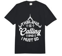 Thailand is Calling I Must Go | Vacation | Bangkok Phuket Comfort Colors Adult Heavyweight T-Shirt
