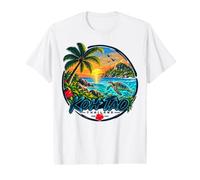 Thailand KOH Tao Sea Turtle Island Palm Trees Souvenir Value Graphic T-Shirt