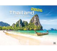 Thailand - Land of Smiles - 2026 - Calendar DIN A3 (approx. 42 cm x 30 cm)