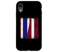 Thailand Latvia Half Flag Thai Latvian Heritage Case for iPhone XR