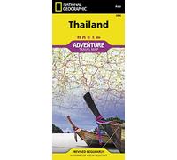 Thailand Map - Waterproof Adventure Travel Map by National Geographic | Detailed Road & Hiking Map of Thailand with Cities, National Parks & Tourist ... Maps (National Geographic Adventure Map)