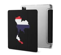 Thailand Map with Flag Tri-fold Tablet Case