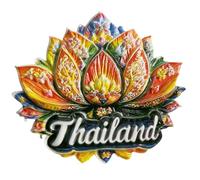 Thailand Refrigerator Magnet Tourism Souvenir 3D Fridge Decoration Creative Craft
