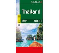 Thailand Road Map - 1:900,000 scale: Infos, Innenstadtplan