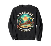 Thailand Sawadee Phuket Tropical Travel Island Style Sunset Sweatshirt