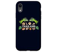Thailand Shells Palms Diving Snorkeling Beach Souvenir Gift Case for iPhone XR