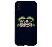 Thailand Shells Palms Diving Snorkeling Beach Souvenir Gift Case for iPhone XS Max