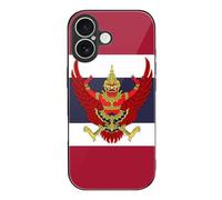 Thailand Thai Flag Glass Phone Cases Compatible with iPhone 17