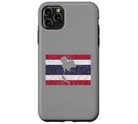 Thailand Thai Flag Outline Travel Holiday Asia Case for iPhone 11 Pro Max