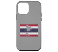 Thailand Thai Flag Outline Travel Holiday Asia Case for iPhone 12 mini